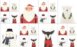 Merrymaking Panel Metallic Eggnog 48341 11M- RETAIL