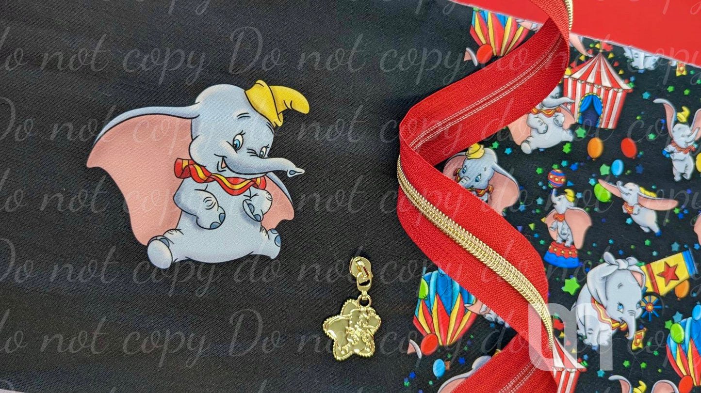 Elephant on Stars -R33 Fabric PREORDER