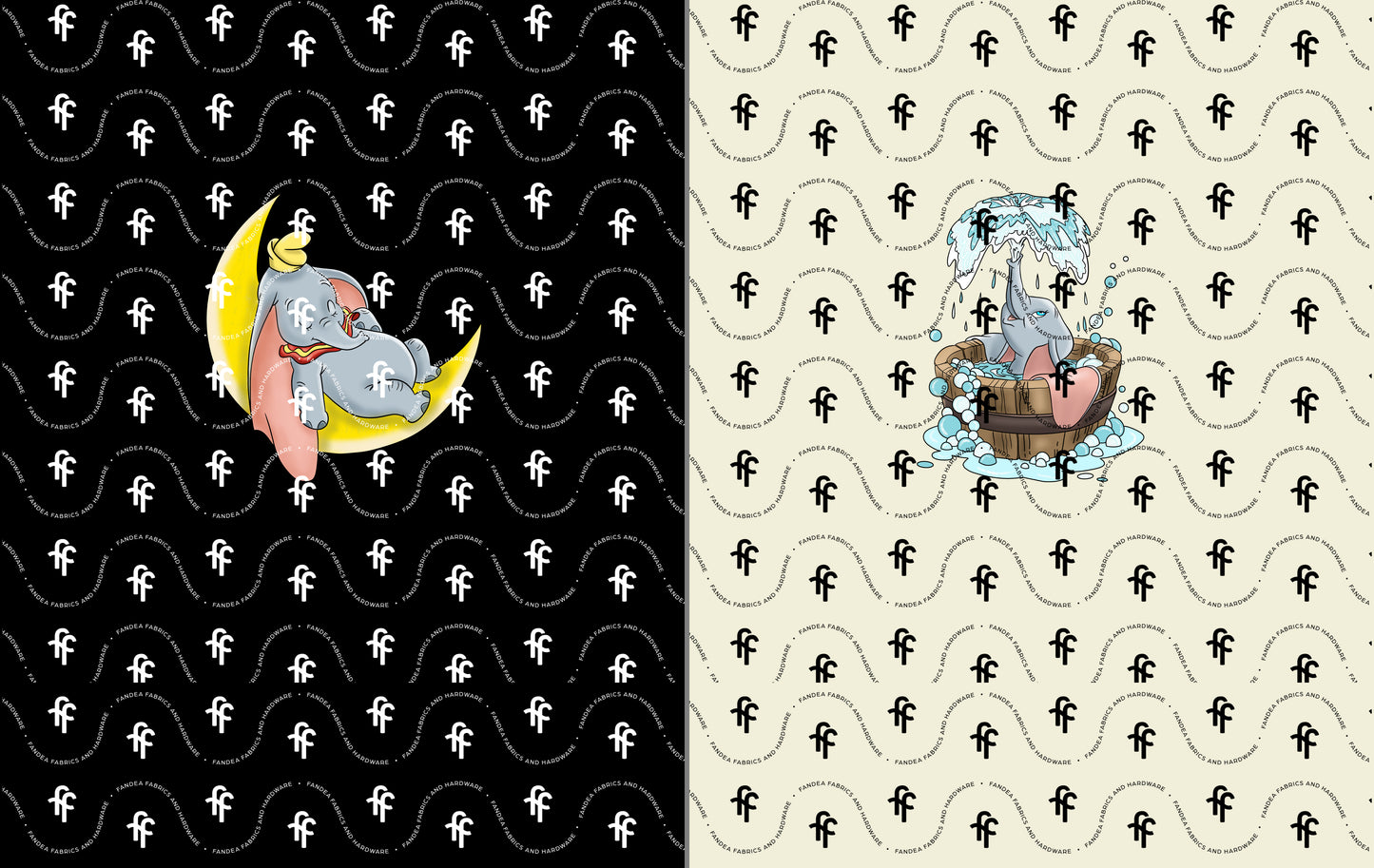 Elephant Adult Panel - R33 Fabric PREORDER