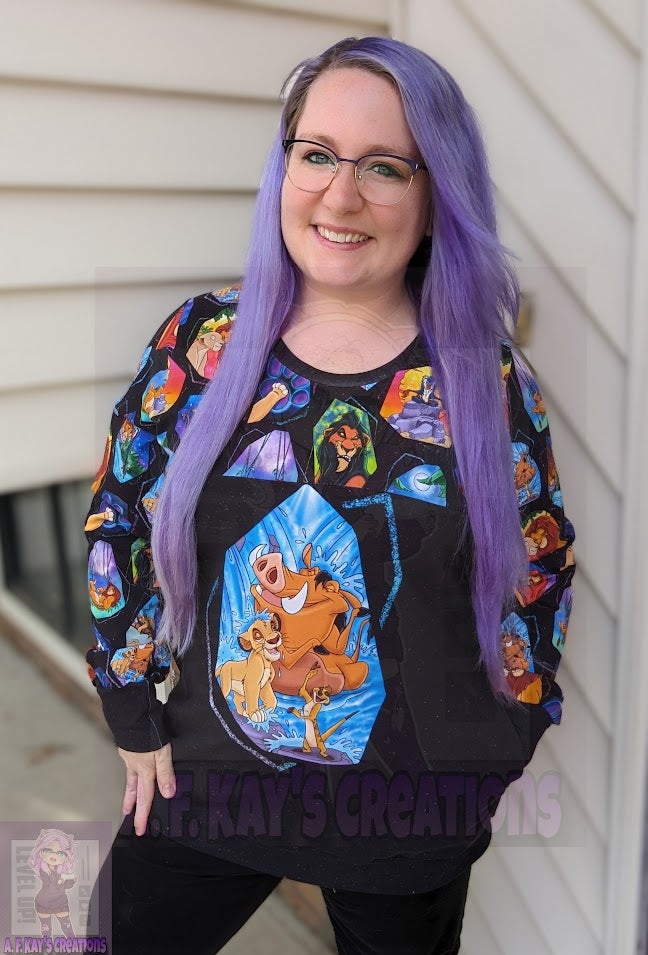 Lion Adult Panel - R33 Fabric PREORDER