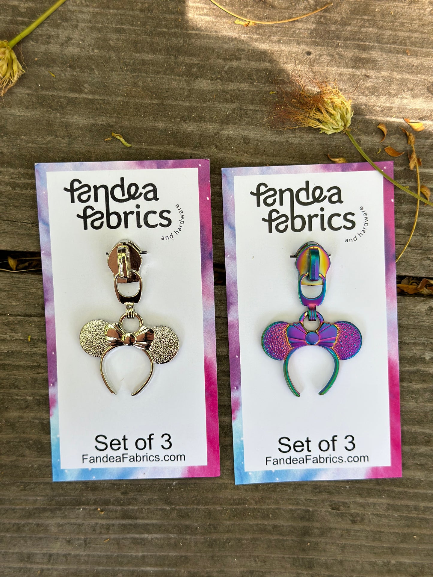 Art Deco Headband (Pack of 3) Zipper Pull - RTS