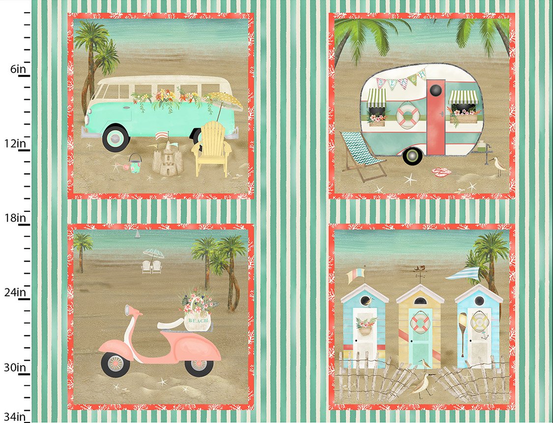 Beach Travel - Panel