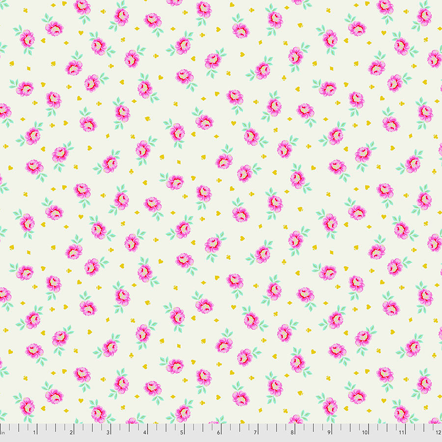 Tula Pink's Curiouser & Curiouser - Baby Buds, Sugar