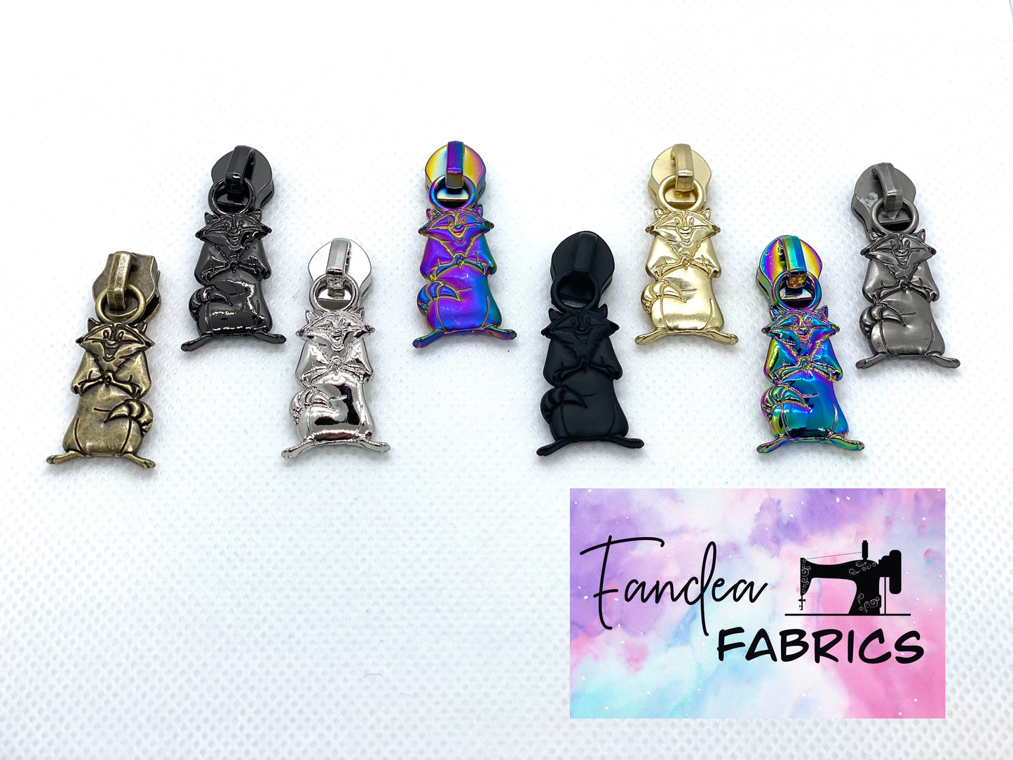Racoon Zipper Pull - DISCONTINUED