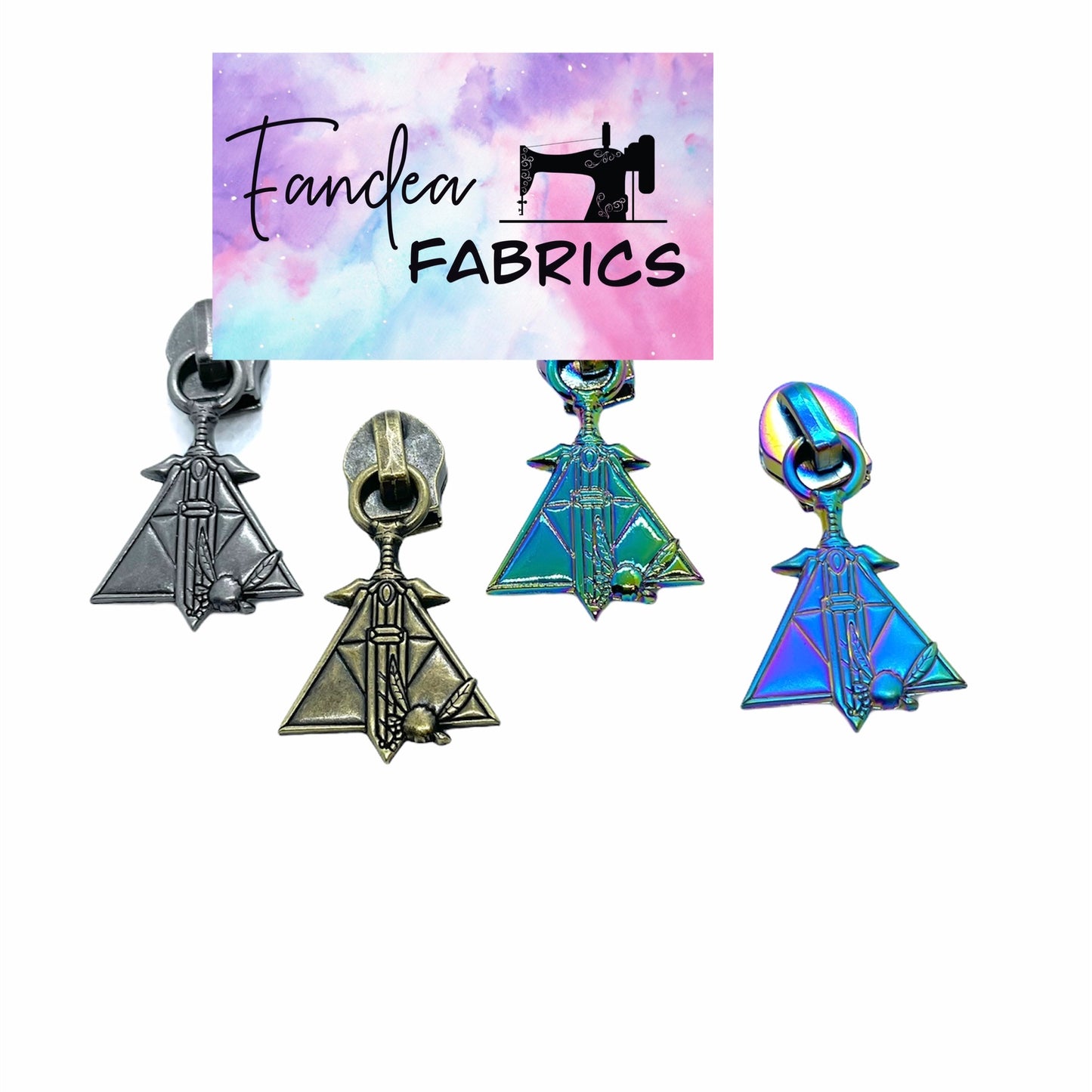 Triforce Zipper Pull - RETAIL