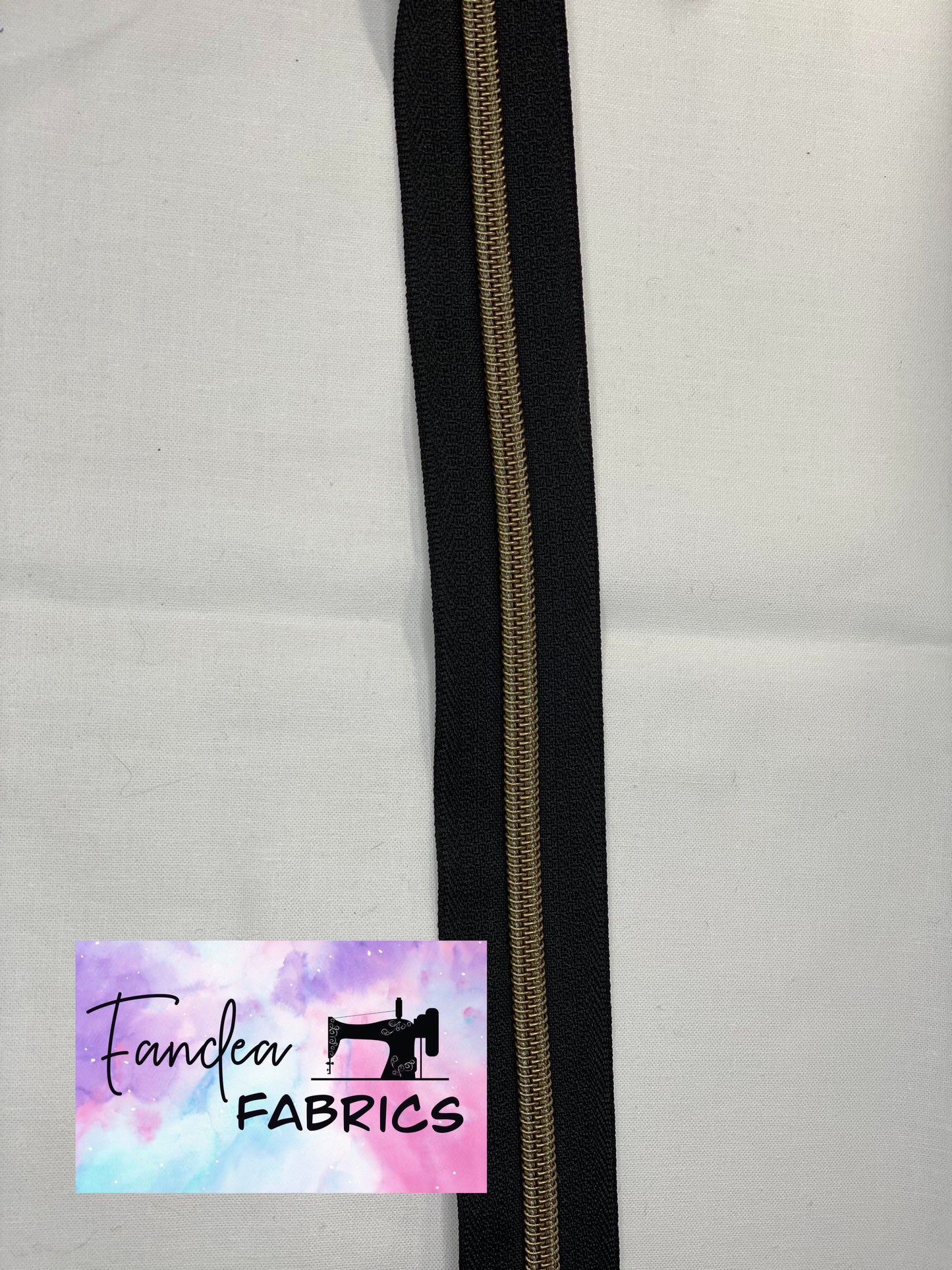 Bronze teeth #5 zipper tape - RTS