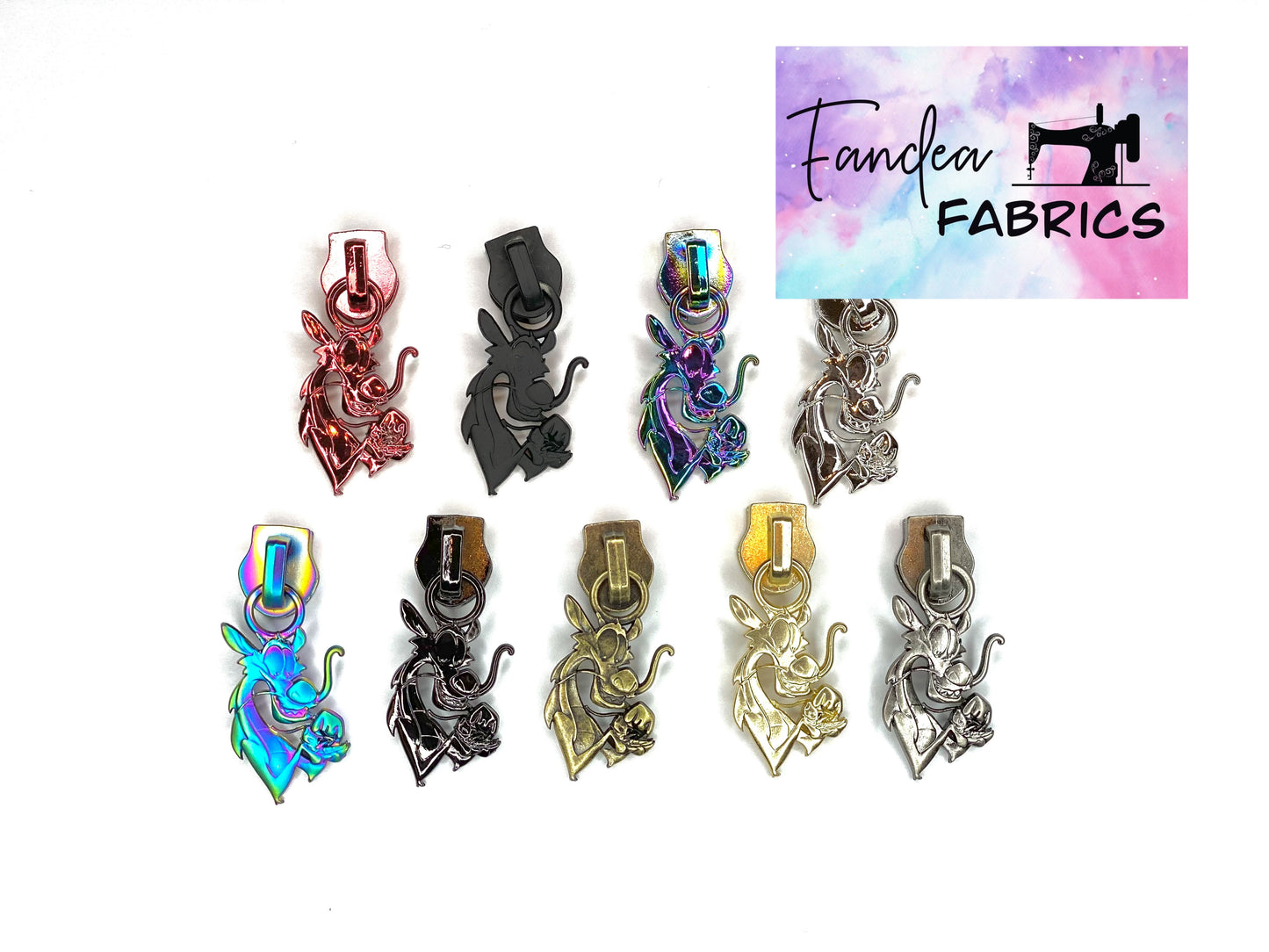 Not lizard zipper pull - DISCONTINUED