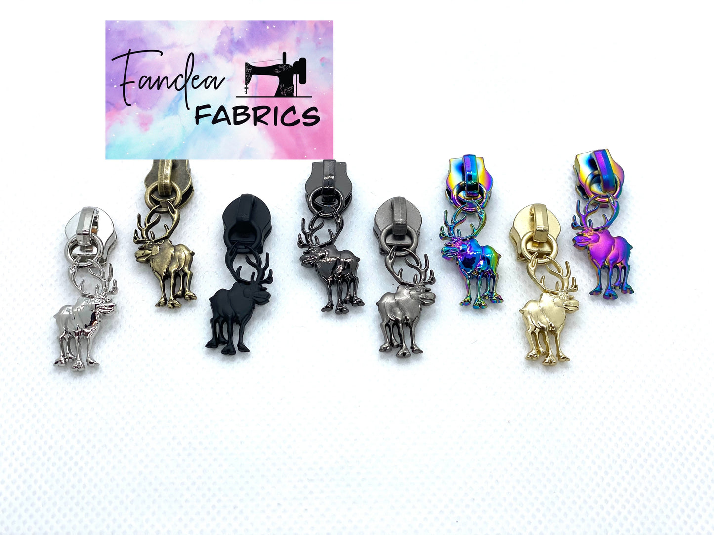 Reindeer Zipper Pull - DISCONTINUED