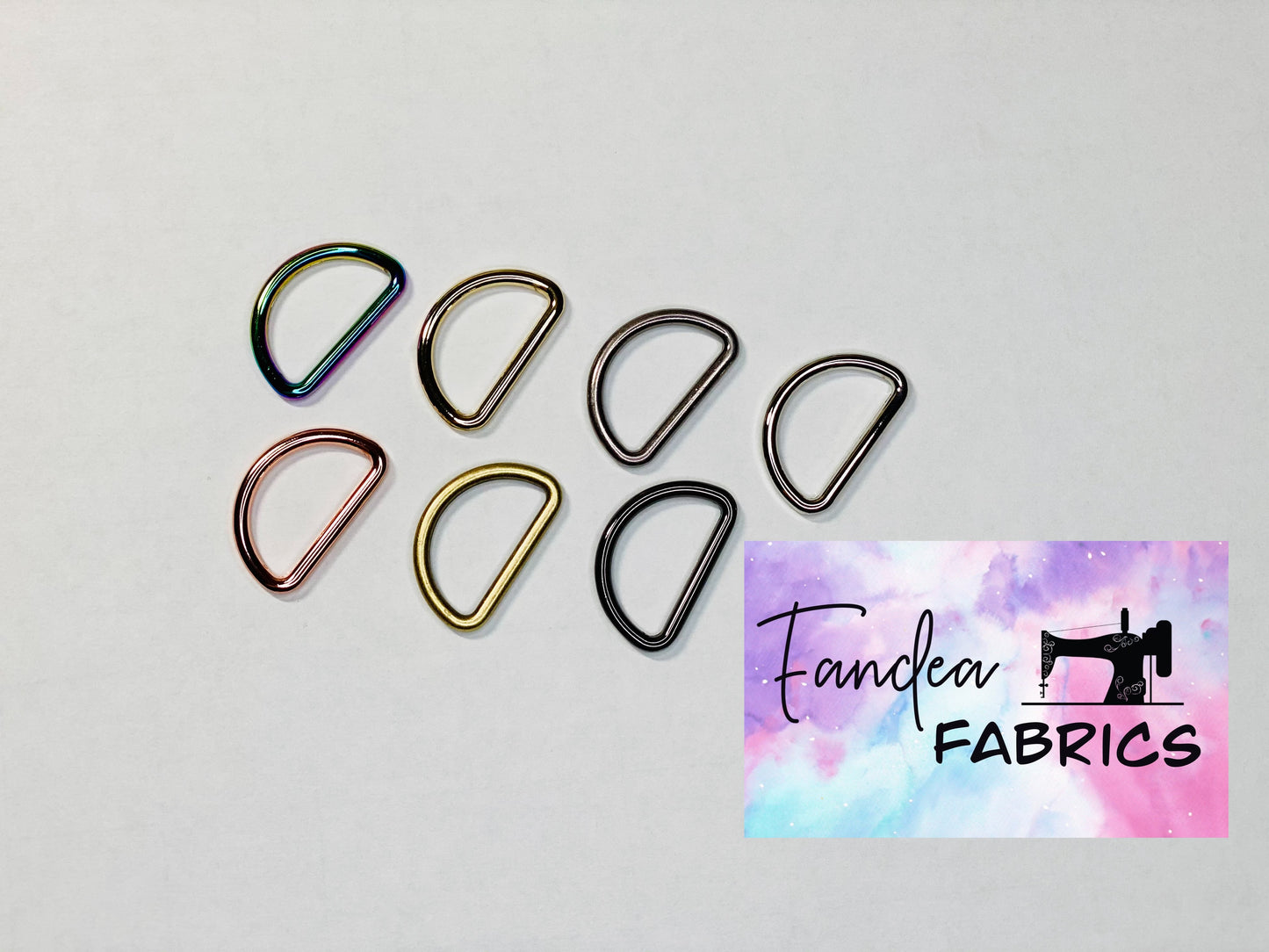 **Old Style** 1/2” D Rings - Retail