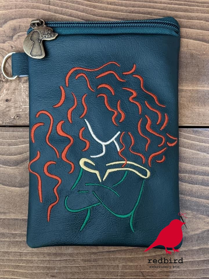 Brave Zipper Pull - DISCONTINUED