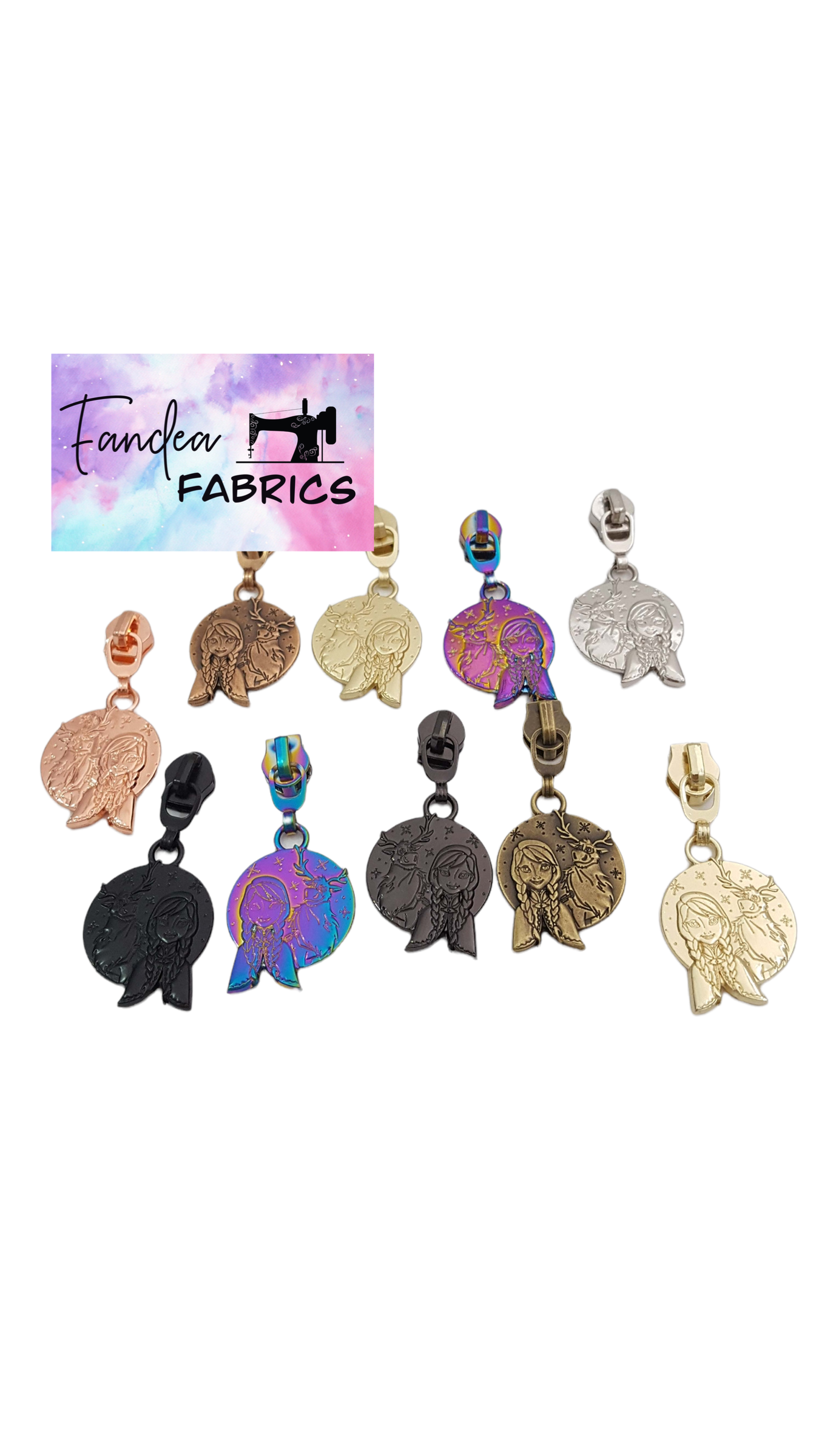 Snow Friends Zipper Pull - RTS