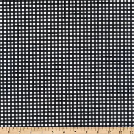 Alpine Winter - Buffalo Check Black & White