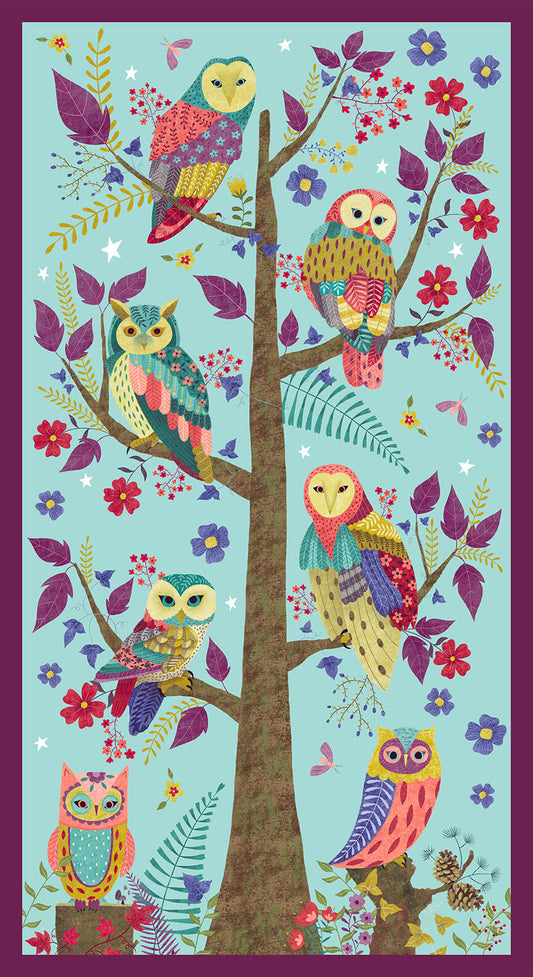 Owl Prowl - Large Panel