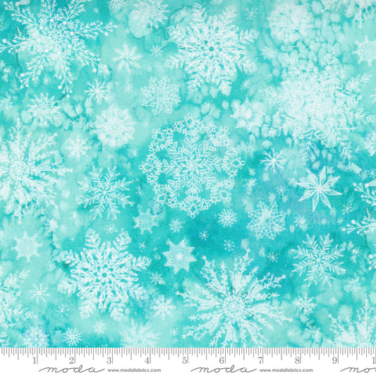 Starflower Christmas - Aqua 8483-12