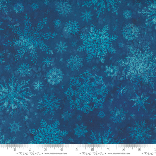 Starflower Christmas - Navy 8483-15