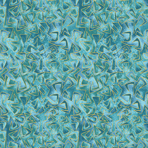 Believe in Unicorns - Triangular Motion Teal