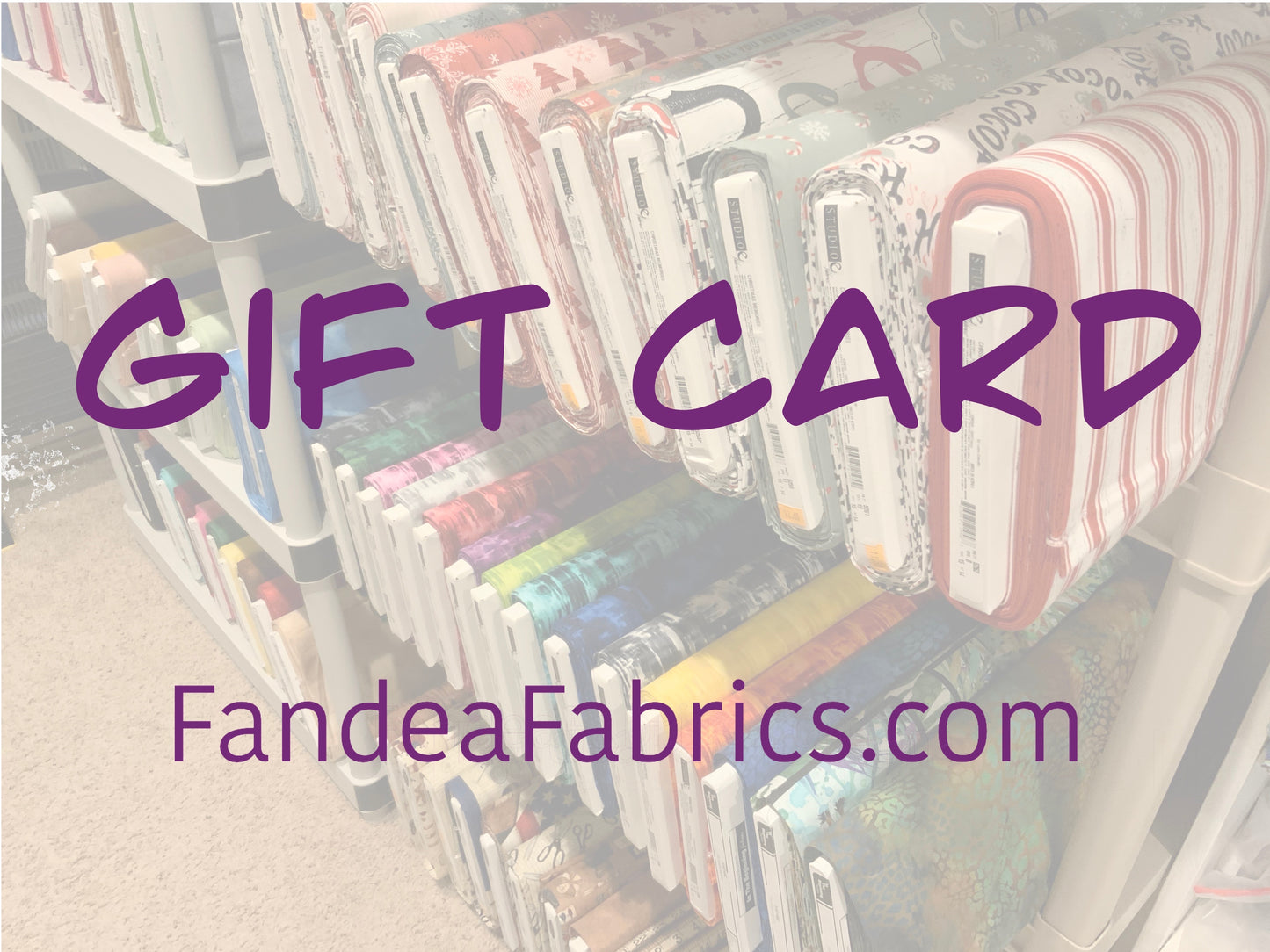 Fandea Fabrics eGift Card