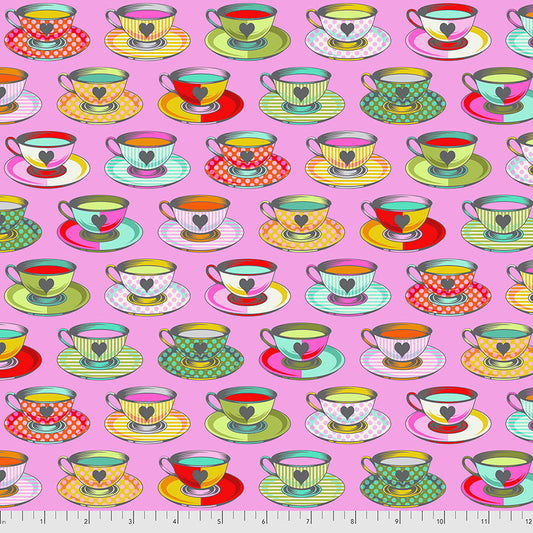 Tula Pink's Curiouser & Curiouser - Tea Time, Wonder