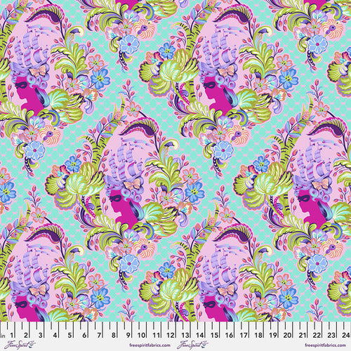 Tula Pink's Parisville (DejaVu) - Cameo - Sorbet -  RTS