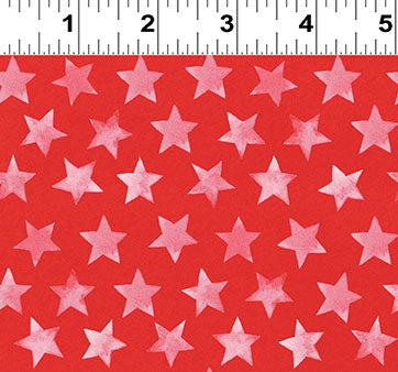America the Beautiful - Stars on Red