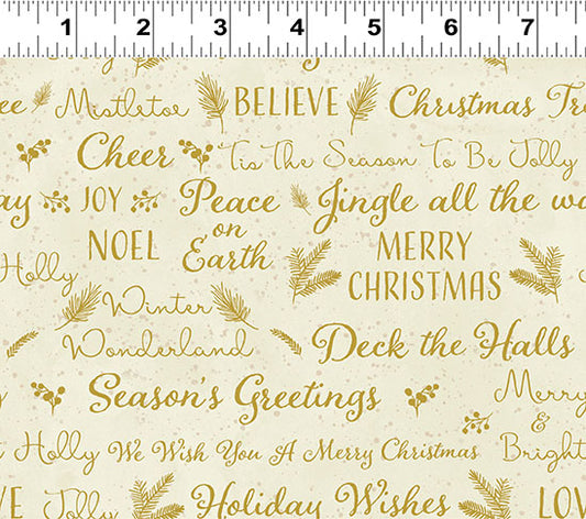 O Christmas Tree - Holiday Wishes, Cream Y3237-57