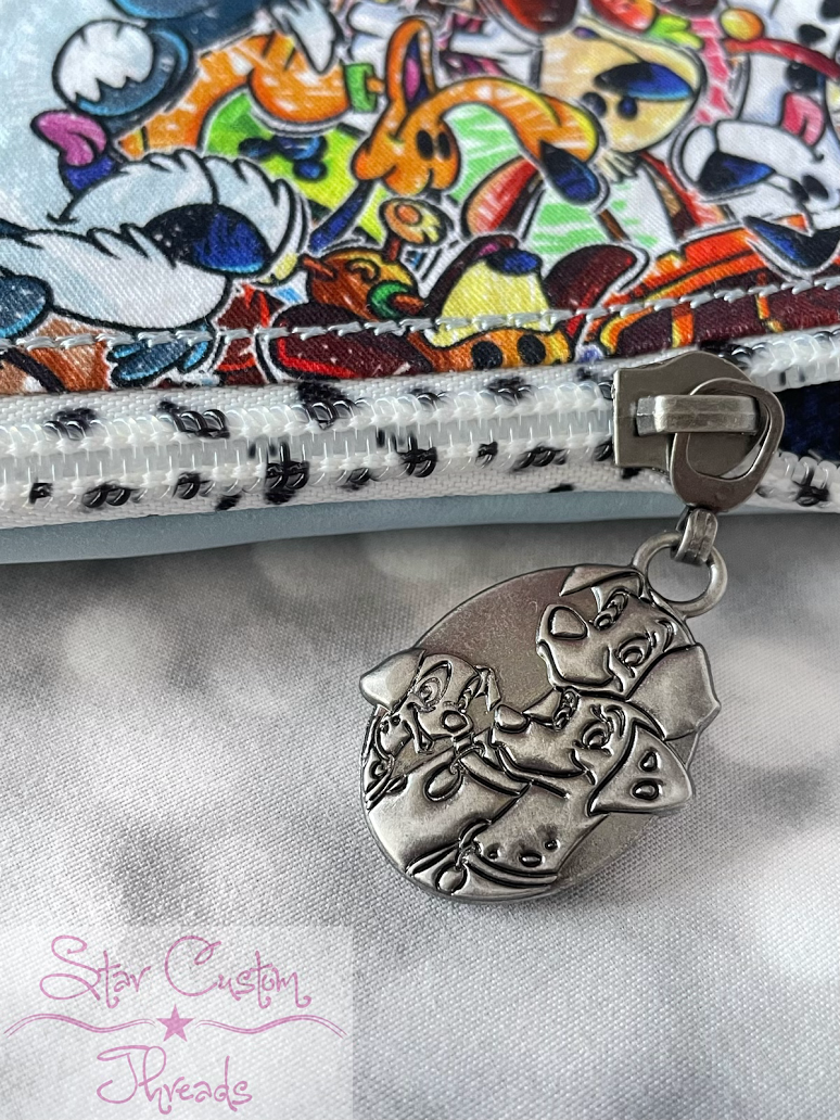 Dalmation Family Zipper Pull - RTS