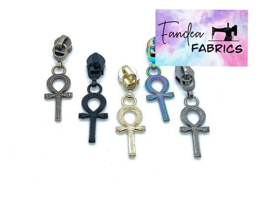 Ankh Zipper Pull - DISCONTINUED